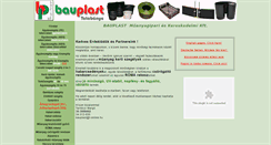 Desktop Screenshot of bauplast.hu
