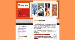 Desktop Screenshot of bauplast.ro