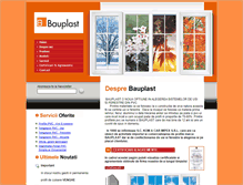 Tablet Screenshot of bauplast.ro
