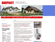 Tablet Screenshot of bauplast.com.pl
