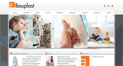 Desktop Screenshot of bauplast.com