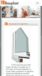 Mobile Screenshot of bauplast.com