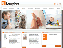 Tablet Screenshot of bauplast.com